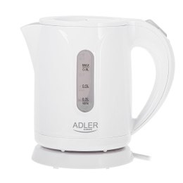 Czajnik elektryczny Adler AD 1371w 0,8 L plastikowy biały Adler