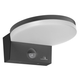 Lampa LED z czujnikiem Maclean MCE344 GR, czujnik ruchu PIR, kolor szary, 15W, IP65, 1560lm, barwa neutralna biała (4000K) Maclean