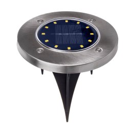 Lampa solarna najazdowa ogrodowa LED Maclean IP44, 12 LED SMD, 4000K, Ni-MH 600 mAh 0,7W MCE318 Maclean