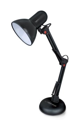 Lampka biurkowa Esperanza E27 AVIOR ELD112K czarna ESPERANZA
