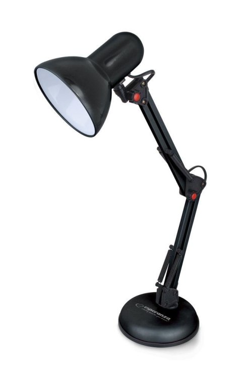 Lampka biurkowa Esperanza E27 AVIOR ELD112K czarna ESPERANZA Lampka biurkowa Esperanza E27 AVIOR ELD112K czarna ESPERANZA