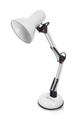 Lampka biurkowa Esperanza E27 AVIOR ELD112W biała ESPERANZA