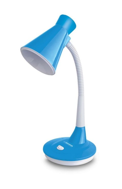 Lampka biurkowa Esperanza E27 DIADEM ELD115B niebieska ESPERANZA Lampka biurkowa Esperanza E27 DIADEM ELD115B niebieska ESPERANZA