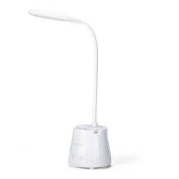 Lampka biurkowa LED Montis MT043 akumulatorowa, USB, biała Montis