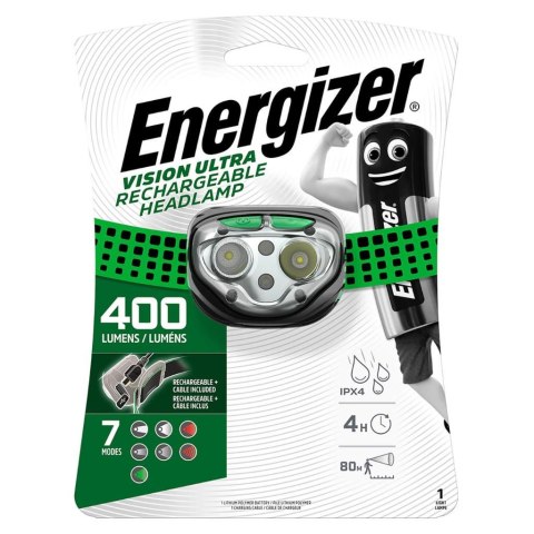 Latarka czołowa, czołówka Energizer Vision Ultra Rechargeable Headlamp Energizer Latarka czołowa, czołówka Energizer Vision Ultra Rechargeable Headlamp Energizer