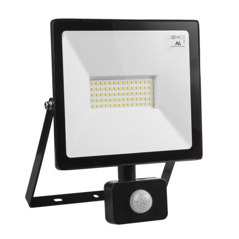 Naświetlacz LED z czujnikiem ruchu Maclean MCE650 NW slim Neutral White 50W, IP44 Maclean Naświetlacz LED z czujnikiem ruchu Maclean MCE650 NW slim Neutral White 50W, IP44 Maclean