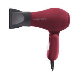 Suszarka do włosów Esperanza Aurora 750W Czerwony ESPERANZA
