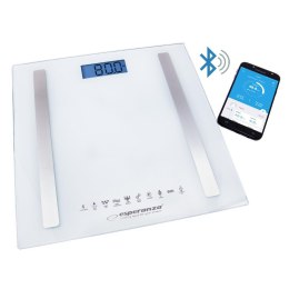Waga łazienkowa Esperanza EBS016W 8w1 Bluetooth B.Fit cyfrowa analityczna biała ESPERANZA