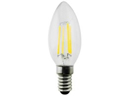 Żarówka filamentowa LED E14 Maclean MCE285 WW 4W 230V ciepła biała 3000K 400lm retro edison Maclean