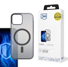 Etui na Apple iPhone 12 - 3mk Frosty MagCase Black 3mk Protection