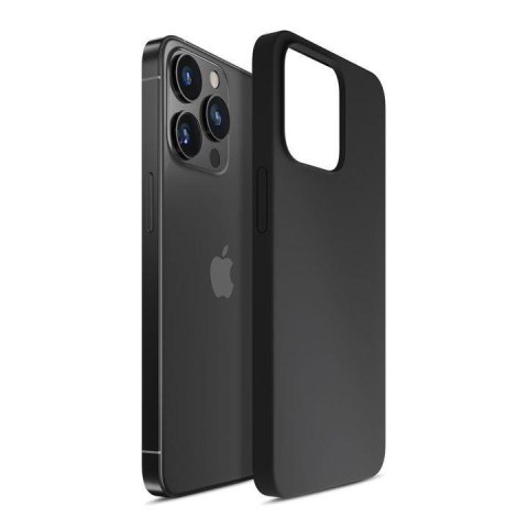 Etui na Apple iPhone 15 Pro Max - 3mk Silicone Case, czarne 3mk Protection Etui na Apple iPhone 15 Pro Max - 3mk Silicone Case, czarne 3mk Protection