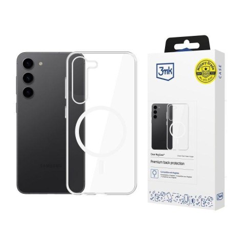 Etui na Samsung Galaxy S24+ - 3mk Clear MagCase 3mk Protection Etui na Samsung Galaxy S24+ - 3mk Clear MagCase 3mk Protection