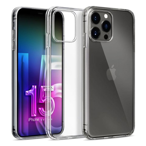 Etui na telefon 3mk do Apple iPhone 15 Pro - przezroczyste 3mk Protection Etui na telefon 3mk do Apple iPhone 15 Pro - przezroczyste 3mk Protection