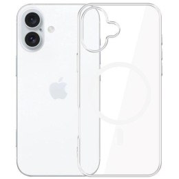 Etui na telefon 3mk do Apple iPhone 16 z Mag Safe - przezroczyste Clear MagCase 3mk Protection
