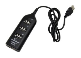 Hub USB Esperanza EA116 4xUSB 2.0 czarny ESPERANZA