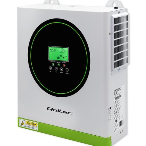 Inwerter solarny Qoltec hybrydowy Off-Grid 1500W | 100A | 12V | MPPT | Sinus | Opcja Wi-Fi | Power Factor 1.0 Qoltec Inwerter solarny Qoltec hybrydowy Off-Grid 1500W | 100A | 12V | MPPT | Sinus | Opcja Wi-Fi | Power Factor 1.0 Qoltec