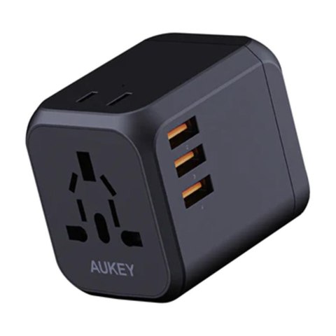 Ładowarka podróżna Aukey PA-TA04 EU/US/UK/AUS PD 30W Aukey Ładowarka podróżna Aukey PA-TA04 EU/US/UK/AUS PD 30W Aukey