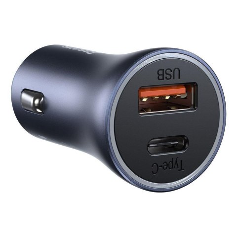 Ładowarka samochodowa Baseus CCJD-0G 40W z gniazdem USB Quick Charge 3.0 + USB-C PD Baseus