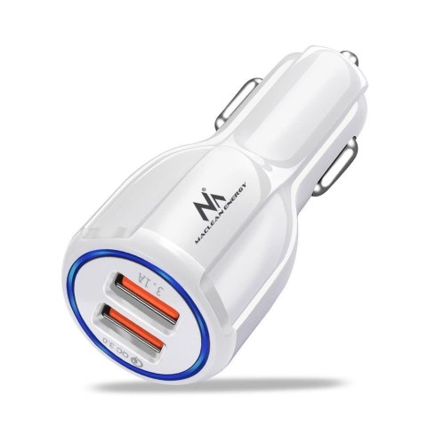Ładowarka samochodowa Maclean MCE478 W QC 3.0 2xUSB biała Maclean Ładowarka samochodowa Maclean MCE478 W QC 3.0 2xUSB biała Maclean