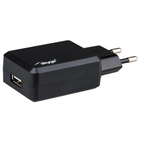 Ładowarka sieciowa Akyga AK-CH-06 240V 1xUSB 2100mA czarna AKYGA Ładowarka sieciowa Akyga AK-CH-06 240V 1xUSB 2100mA czarna AKYGA