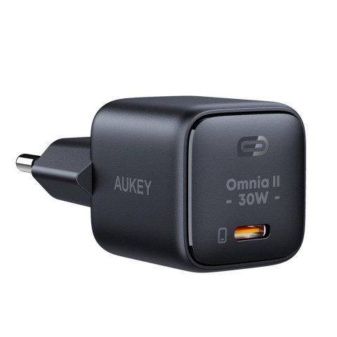 Ładowarka sieciowa Aukey PA-B1L GaN, USB-C, PD 30W Aukey Ładowarka sieciowa Aukey PA-B1L GaN, USB-C, PD 30W Aukey