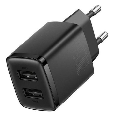 Ładowarka sieciowa Baseus Compact CCXJ010201 z 2 gniazdami USB 10.5W Baseus Ładowarka sieciowa Baseus Compact CCXJ010201 z 2 gniazdami USB 10.5W Baseus