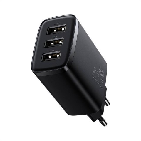 Ładowarka sieciowa Baseus Compact CCXJ020101 z 3 gniazdami USB 17W Baseus