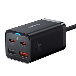 Ładowarka sieciowa Baseus GaN3 Pro CCGP040101 65W z 2 gniazdami USB-C PD oraz 2 gniazdami USB Baseus