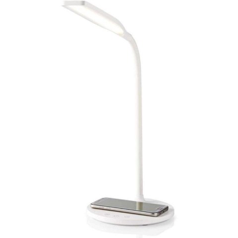 Lampka LED Techly 5.5W biurkowa dotykowa z ładowarką Qi 15W Techly