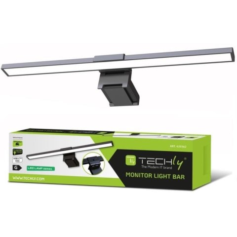Lampka LED Techly 5W na monitor komputera dotykowa ściemniana Techly Lampka LED Techly 5W na monitor komputera dotykowa ściemniana Techly