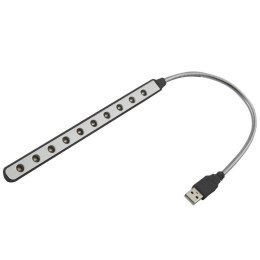 Lampka LED do notebooka Esperanza EA148, USB, czarna ESPERANZA