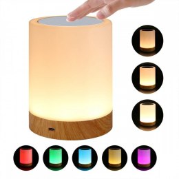 Lampka Techly bezprzewodowa RGB dotykowa Techly