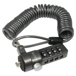Linka zabezpieczająca do laptopa LogiLink NBS004, czarna LogiLink