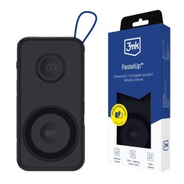 Powerbank 3mk PastelUp 10,000mAh 22.5W USB 1A1C - Black 3mk Protection