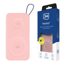 Powerbank 3mk PastelUp 10,000mAh 22.5W USB 1A1C - Pink 3mk Protection