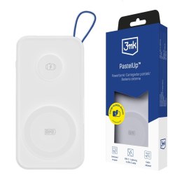Powerbank 3mk PastelUp 10,000mAh 22.5W USB 1A1C - White 3mk Protection