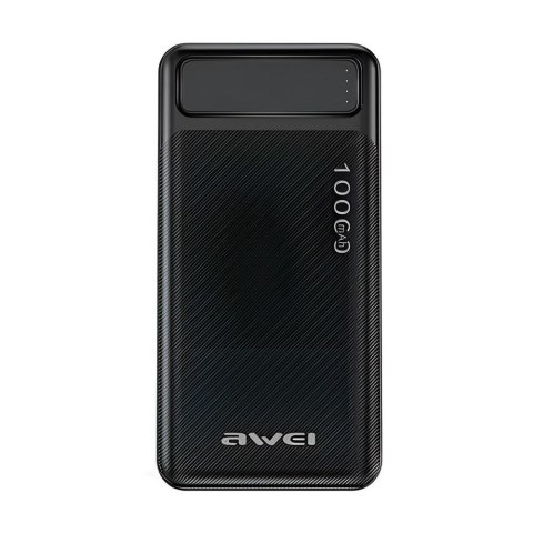 Powerbank Awei P5K 10000mAh 2xUSB 2,1A czarny AWEI Powerbank Awei P5K 10000mAh 2xUSB 2,1A czarny AWEI