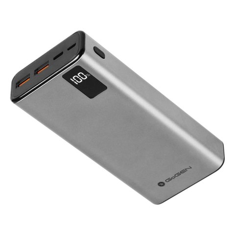 Powerbank GoGen PB200008S 20000 mAh srebrny GoGEN Powerbank GoGen PB200008S 20000 mAh srebrny GoGEN