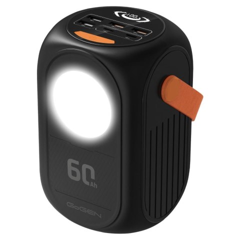 Powerbank GoGen PB600001B 60000 mAh czarny GoGEN Powerbank GoGen PB600001B 60000 mAh czarny GoGEN