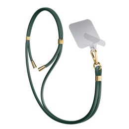 Smycz do telefonu - 3mk EasyClip - Ciemny Zielony (złoty) 3mk Protection