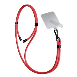 Smycz do telefonu - 3mk EasyClip - Czerwony (czarny) 3mk Protection