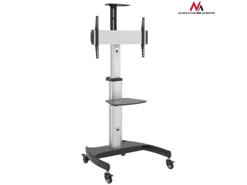 Stand, wózek aluminiowy regulowany do telewizora Maclean MC-801 max 50kg max VESA 600x400 Maclean Stand, wózek aluminiowy regulowany do telewizora Maclean MC-801 max 50kg max VESA 600x400 Maclean