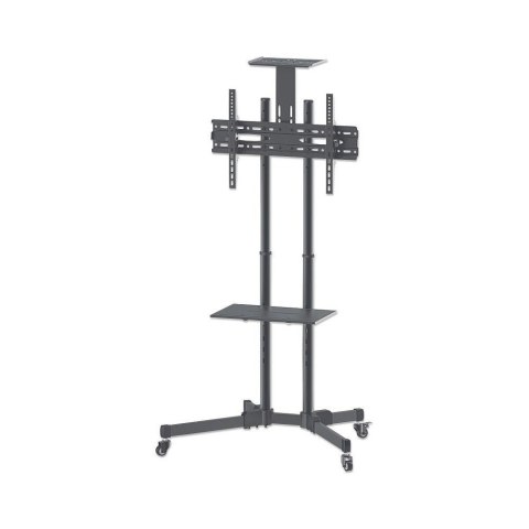 Stojak mobilny Manhattan 37"-70", 50kg 2 półki Manhattan Stojak mobilny Manhattan 37"-70", 50kg 2 półki Manhattan