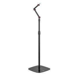 Stojak na mikrofon Maclean MC-337 metalowy, regulacja wysokości 626-1694 mm, 1kg max Maclean