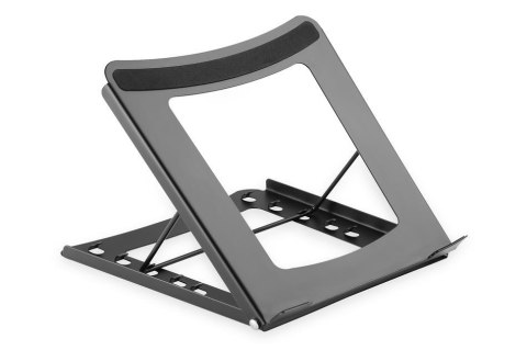 Stojak przenośny DIGITUS na laptop 11" i 15" 5 kątów regulacji czarny Digitus Stojak przenośny DIGITUS na laptop 11" i 15" 5 kątów regulacji czarny Digitus