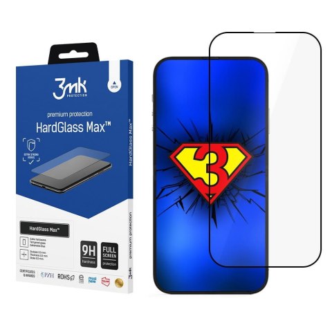 Szkło hartowane do Apple iPhone 14 - 3mk HardGlass Max™ 3mk Protection Szkło hartowane do Apple iPhone 14 - 3mk HardGlass Max™ 3mk Protection