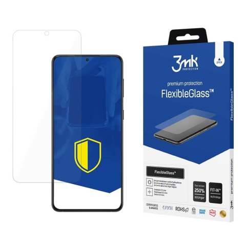 Szkło hybrydowe do Samsung Galaxy S22 5G - 3mk FlexibleGlass 3mk Protection Szkło hybrydowe do Samsung Galaxy S22 5G - 3mk FlexibleGlass 3mk Protection