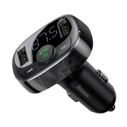 Transmiter FM Bluetooth Baseus S-09A CCMT000001 z ładowarką USB 3.4A Baseus