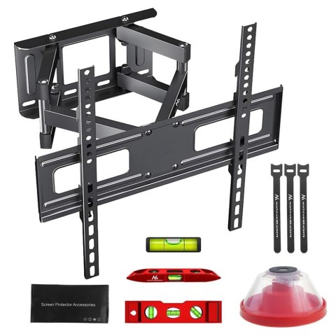 Uchwyt do TV Maclean, max VESA 400x400, 32-75", 50kg, reg.kąta w pionie i poziomie, profil 80-380mm, czarny, MC-788 Maclean Uchwyt do TV Maclean, max VESA 400x400, 32-75", 50kg, reg.kąta w pionie i poziomie, profil 80-380mm, czarny, MC-788 Maclean