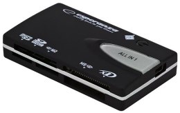 Uniwersalny czytnik Kart Pamięci Esperanza EA129 USB 2.0 ESPERANZA
